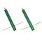 Global Industrial Wave Bike Rack, Green, Below Ground Mount, 7-Bike  Capacity 652778GGN - alternate 3